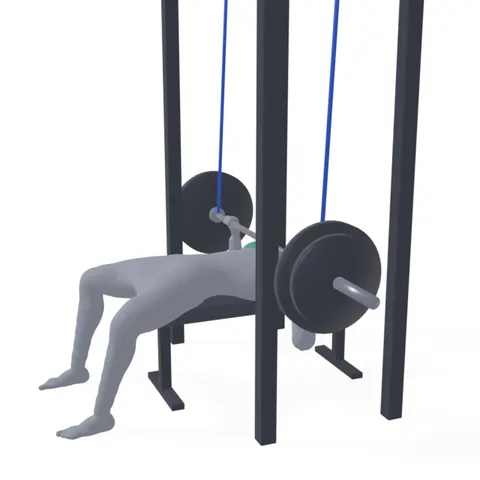 Band-Assisted Bench Press demo