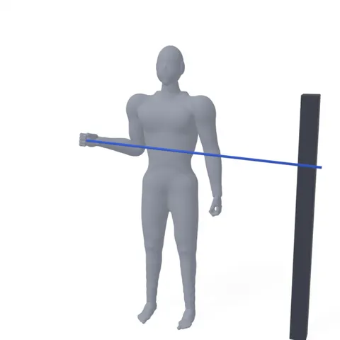 Band External Shoulder Rotation demo
