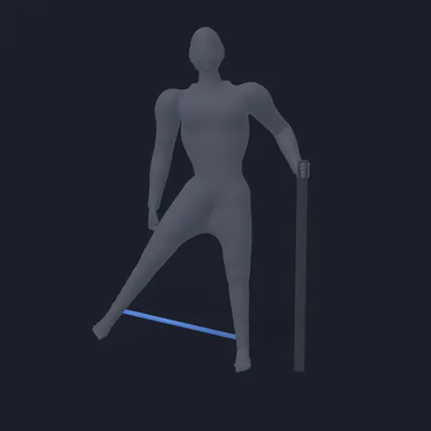 Banded Side Kick demo