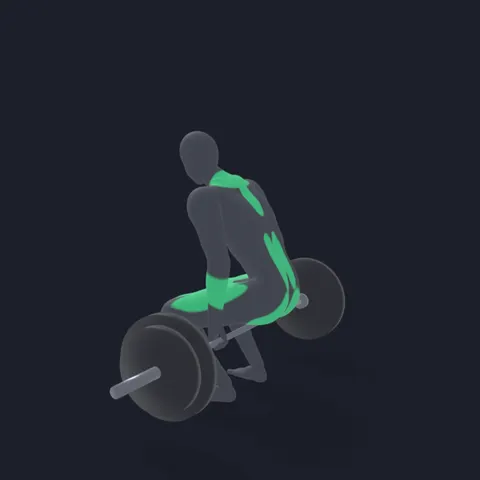 Barbell Hack Squat demo