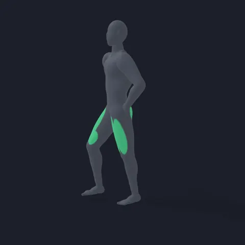 Bodyweight Lunge demo