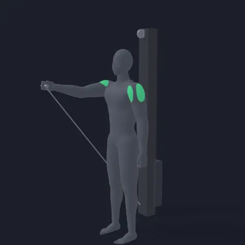 Cable Front Raise demo