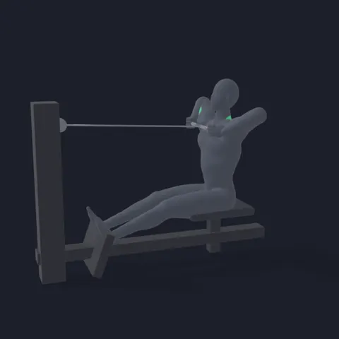 Cable Rear Delt Row demo