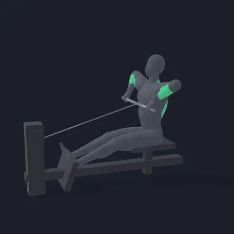 Cable Seated Wide Grip Row demo