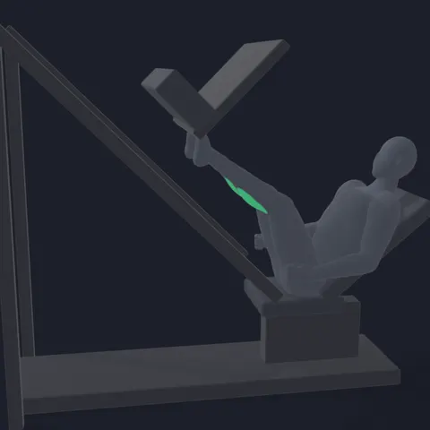 Calf Raise in Leg Press demo