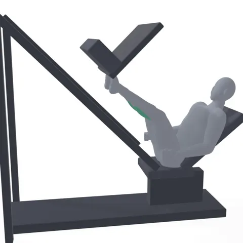 Calf Raise in Leg Press demo