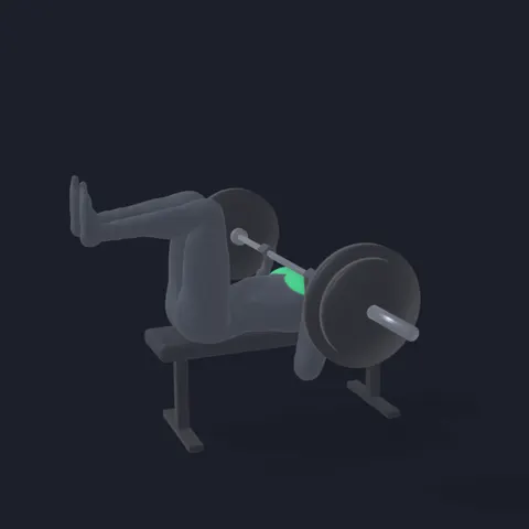 Close-Grip Feet-Up Bench Press demo