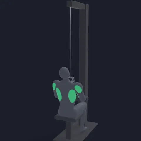 Close-Grip Lat Pulldown demo