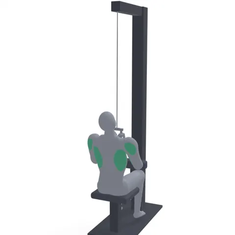 Close-Grip Lat Pulldown demo