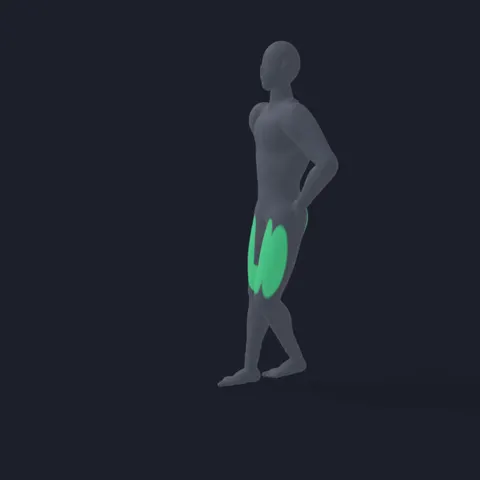 Curtsy Lunge demo