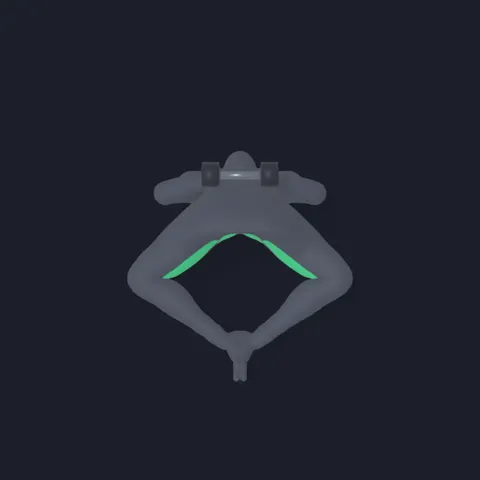 Dumbbell Frog Pump demo