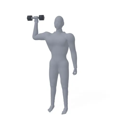 Standing Dumbbell External Shoulder Rotation demo