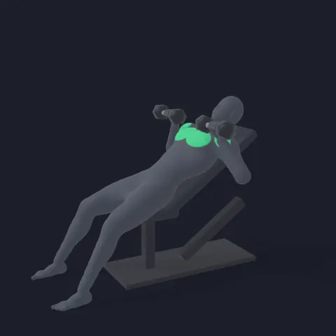 Incline Dumbbell Press demo