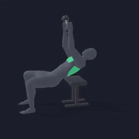 Dumbbell Pullover demo