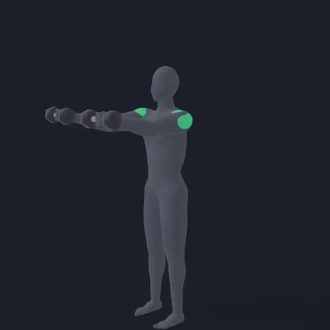 Dumbbell Front Raise demo