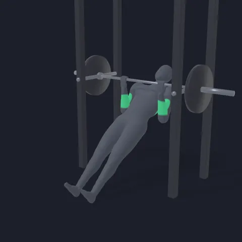 Inverted Row with Underhand Grip demo
