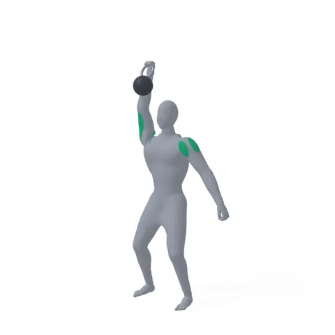 Kettlebell Clean & Jerk demo