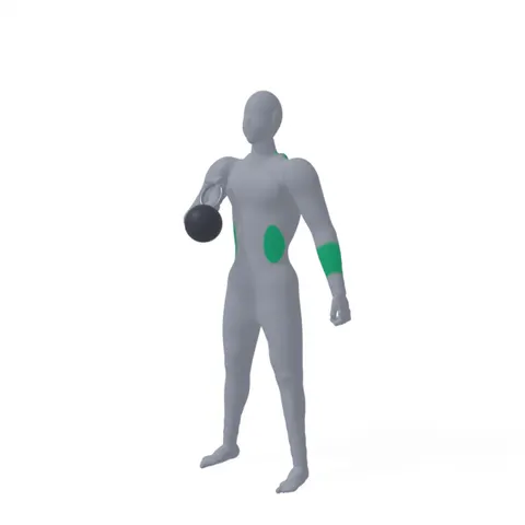 Kettlebell Clean demo