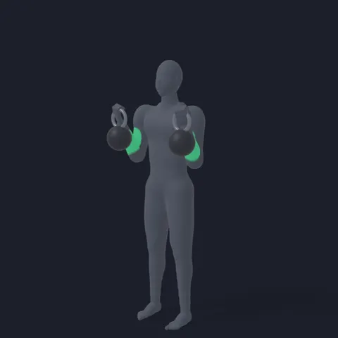 Kettlebell Curl demo