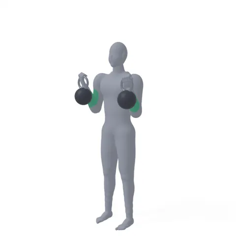 Kettlebell Curl demo