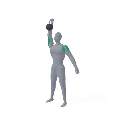Kettlebell Push Press demo