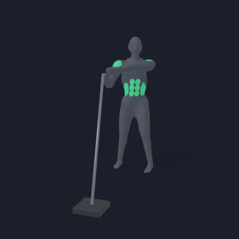 Landmine Rotation demo