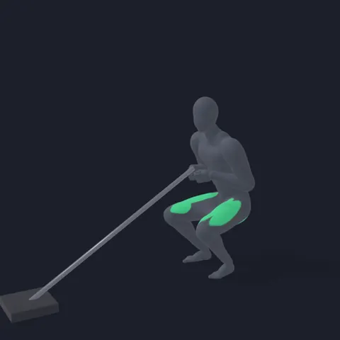Landmine Squat demo