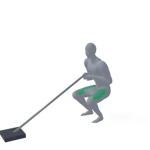 Landmine Squat demo