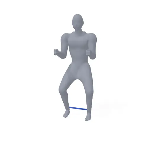 Lateral Walk with Band demo