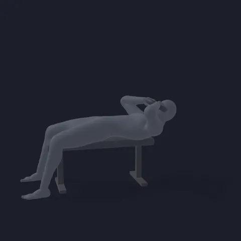 Lying Neck Curl demo