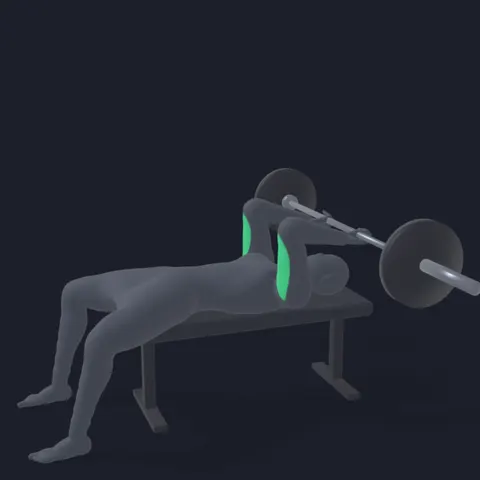 EZ Bar Lying Triceps Extension demo