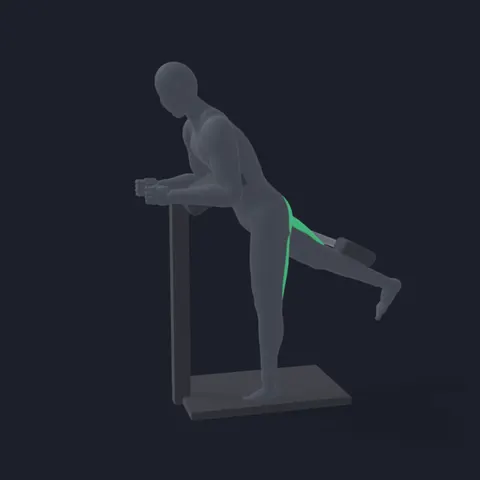 Machine Glute Kickbacks demo