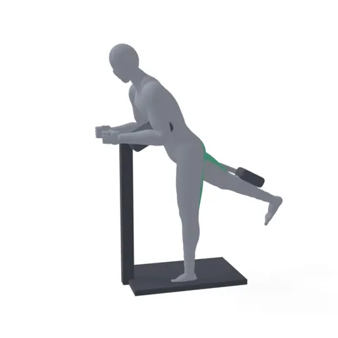 Machine Glute Kickbacks demo