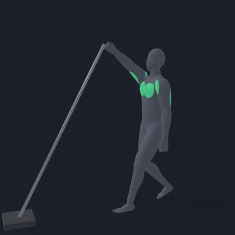 One-Arm Landmine Press demo