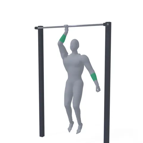One-Handed Bar Hang demo