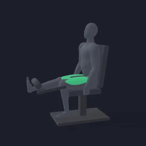 One-Legged Leg Extension demo
