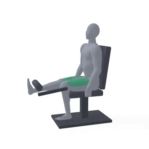 One-Legged Leg Extension demo