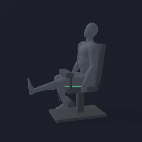One-Legged Seated Leg Curl demo