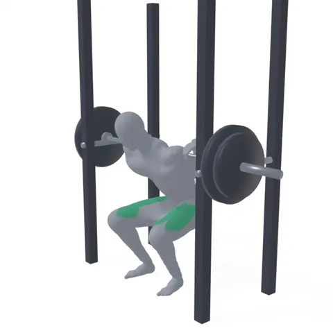 Pin Squat demo