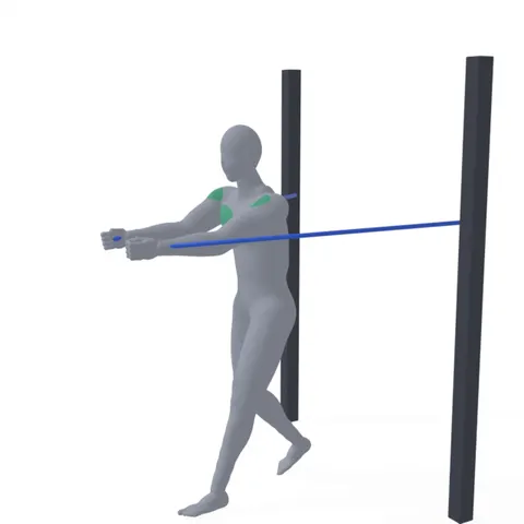 Resistance Band Chest Fly demo