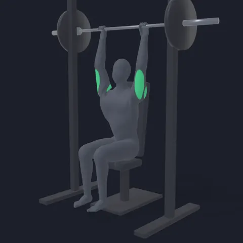 Smith Machine Shoulder Press demo