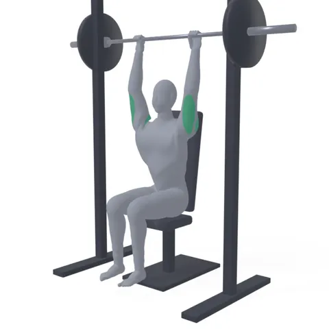 Smith Machine Shoulder Press demo