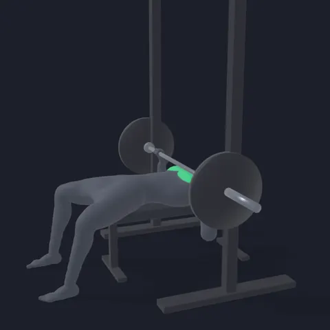 Smith Machine Bench Press demo
