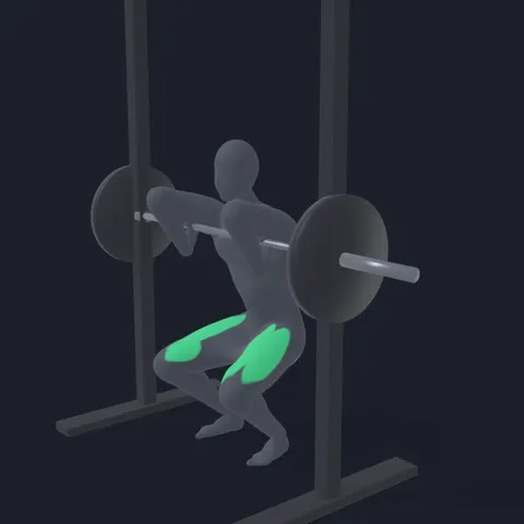 Smith Machine Front Squat demo
