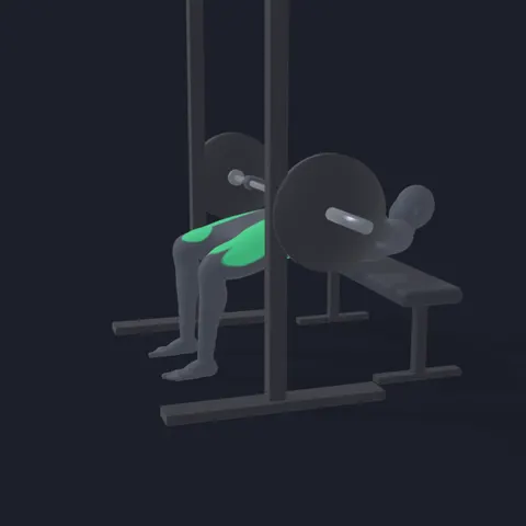 Smith Machine Hip Thrust demo