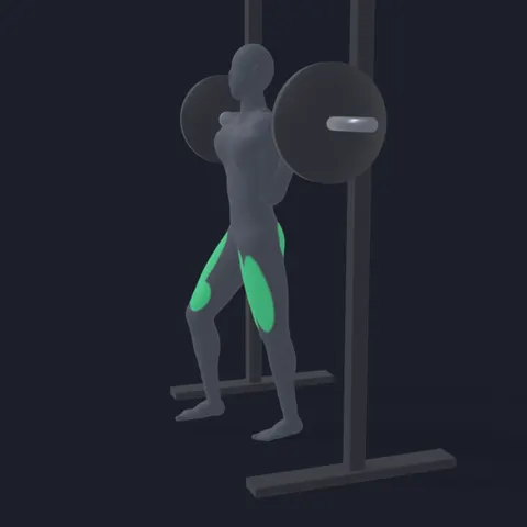 Smith Machine Lunge demo