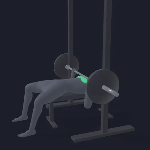 Smith Machine Reverse Grip Bench Press demo