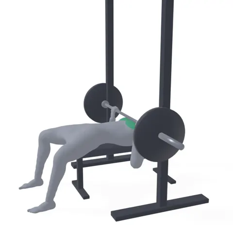 Smith Machine Reverse Grip Bench Press demo