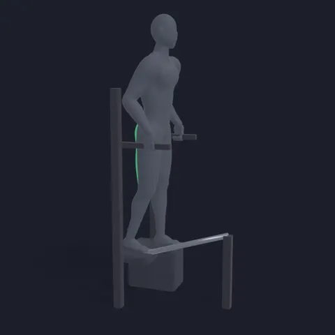 Standing Glute Push Down demo