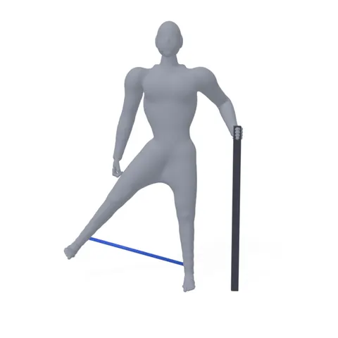 Standing Hip Abduction Against Band demo